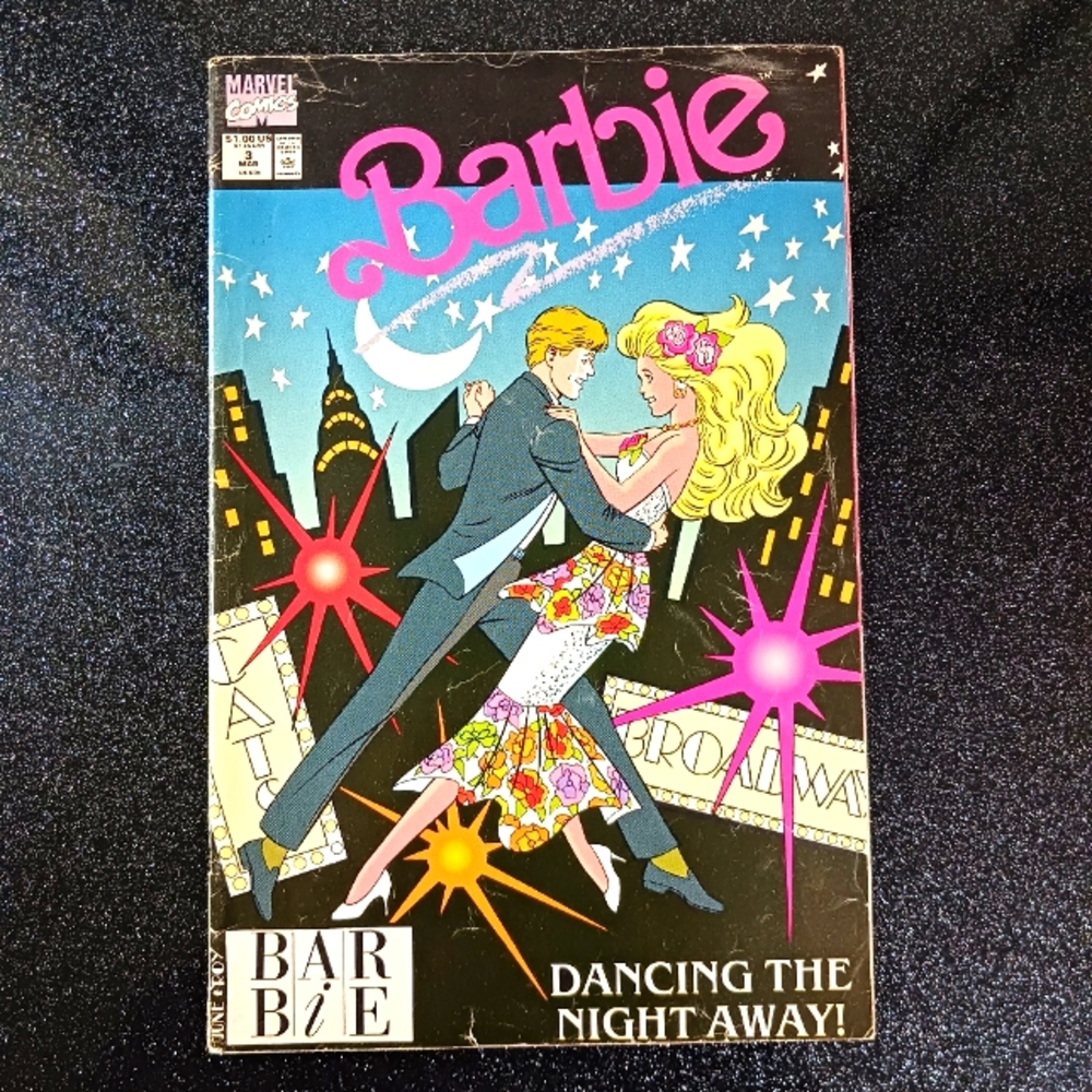 Vintage Barbie Comic Book, Vol. 1. No. 3. March 1991.
